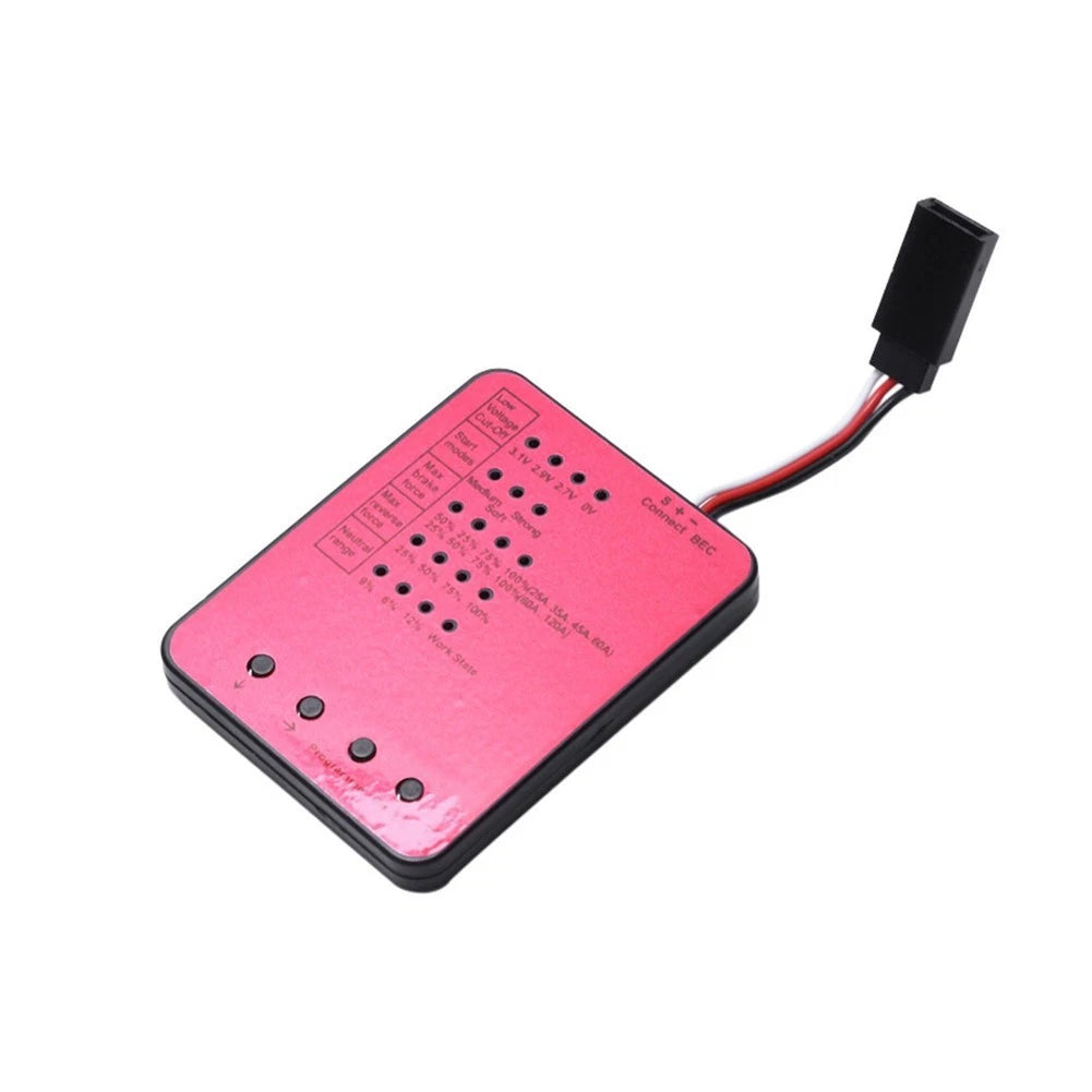 ESC Programming Card for Brushless Motor (LED Display)