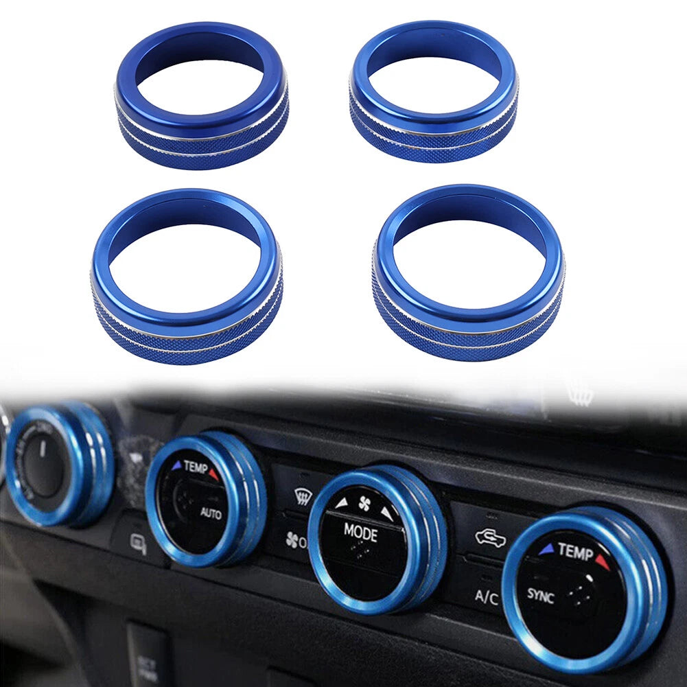 AC Climate Control Ring Knob Trim for Toyota Tacoma (2016–2023)