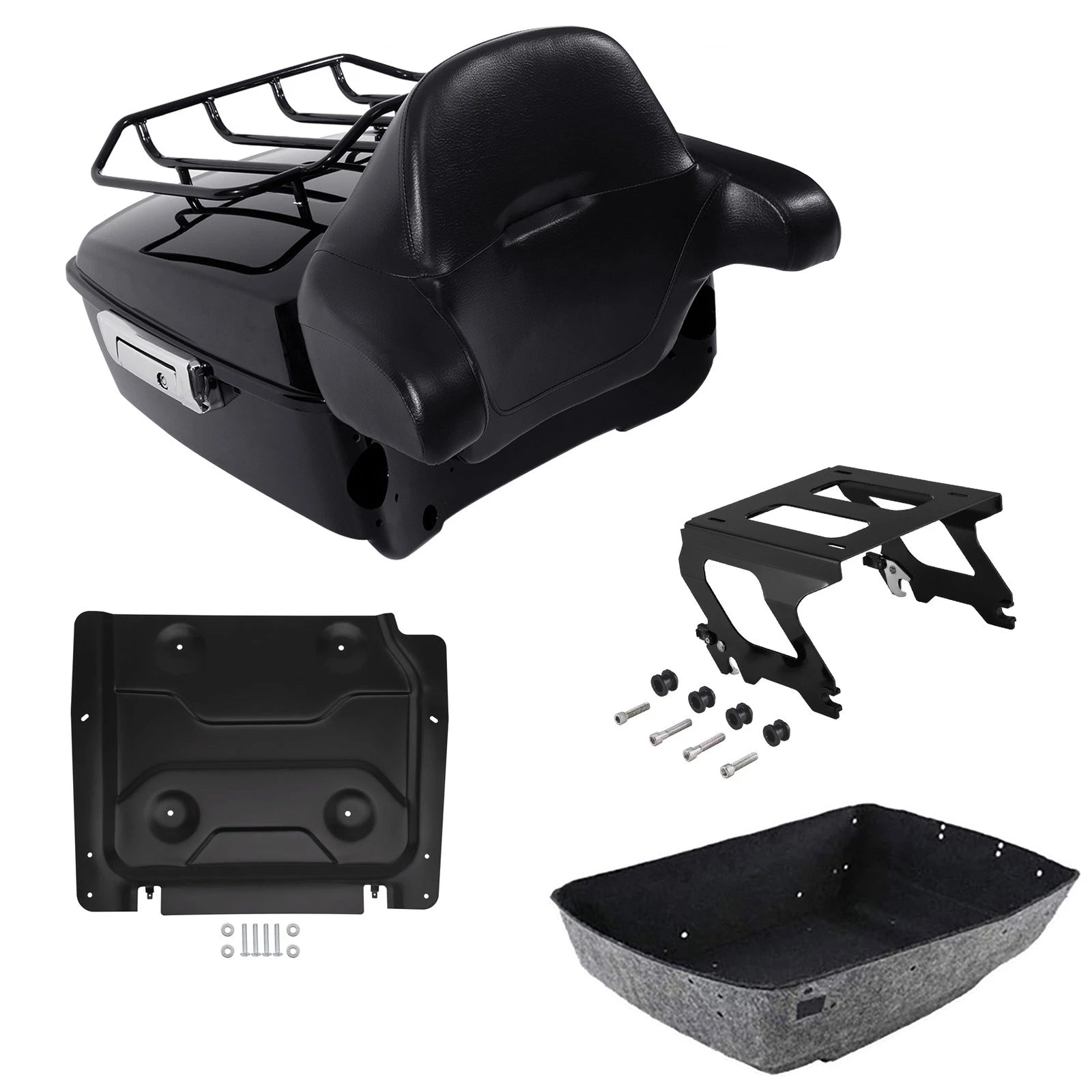 Trunk Backrest Pad for Harley Low Rider (2018–2025)