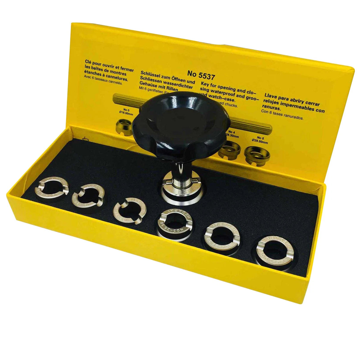 Watch Case Opener Tool Kit 5537 for Watchmaker Repair