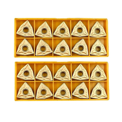 20pcs Carbide Turning Inserts WNMG431 for Lathe Tool Handle