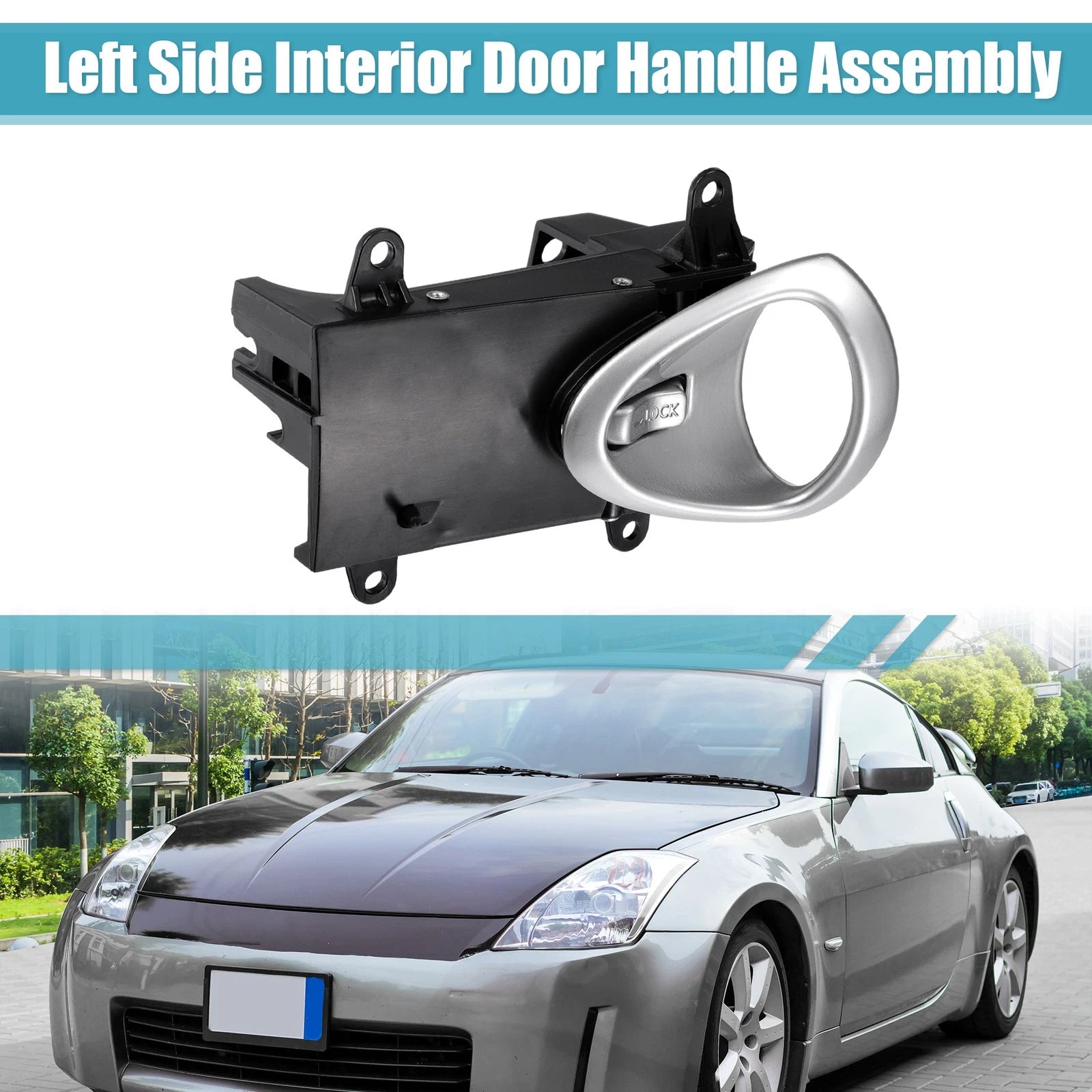 Front Rear Left Side Door Handle for Nissan 350Z (2003–2009)