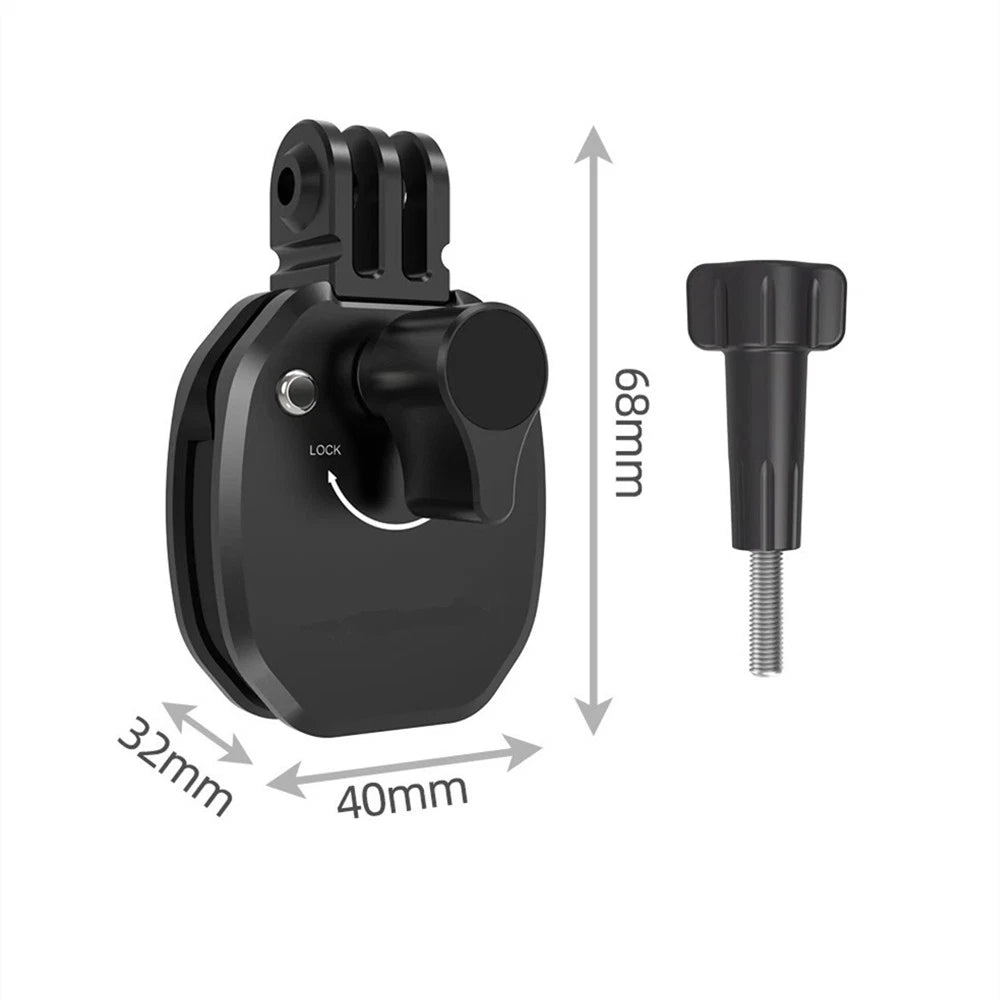 Camera Mount Clamp for Motorcycle (GoPro, Insta360, DJI)