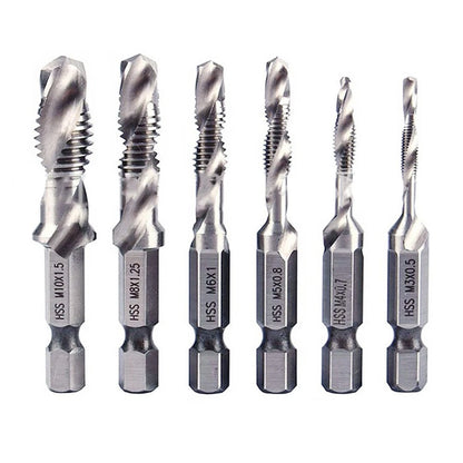 13-Piece Drill and Tap Bit Set for Quick Access