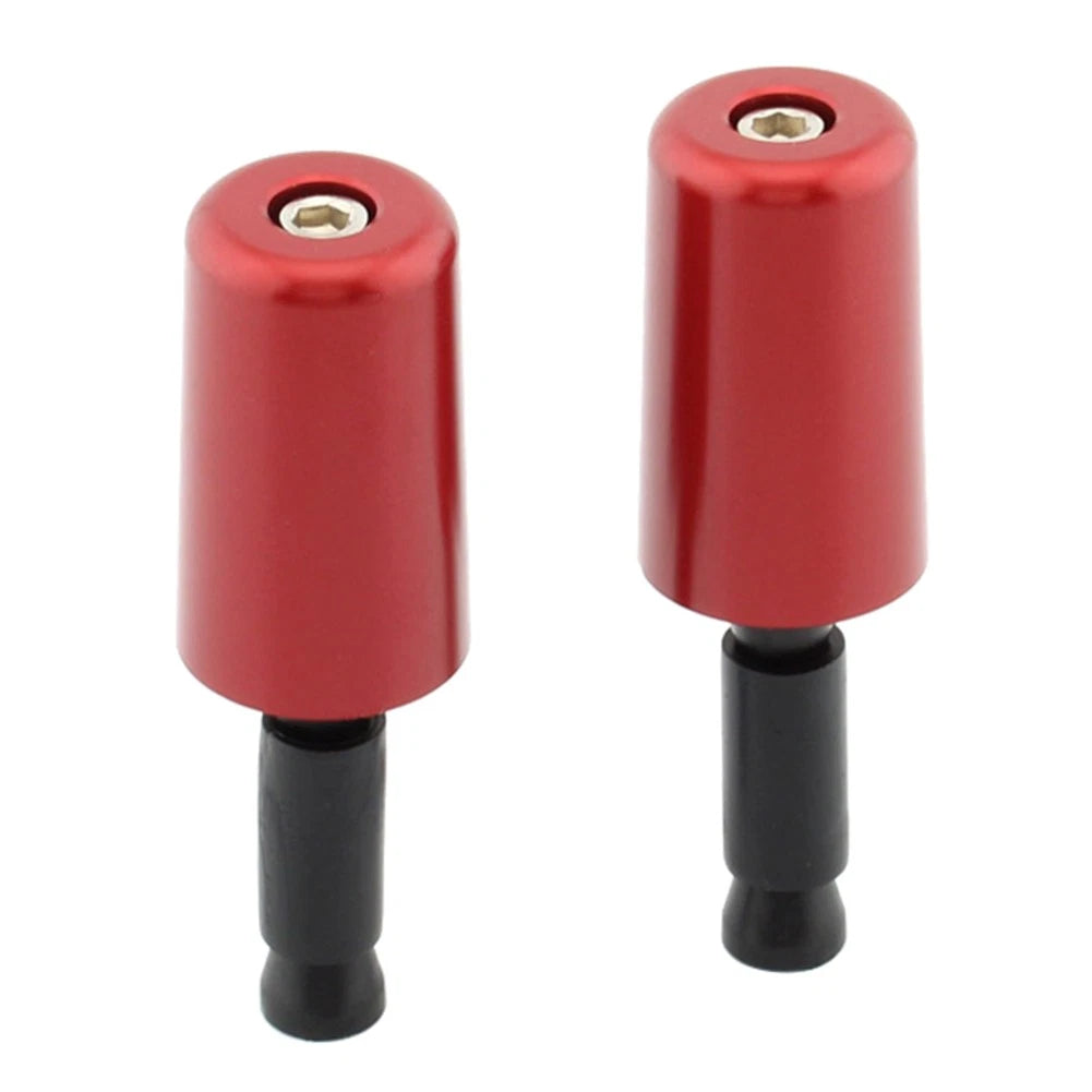 2X Handlebar Grips for Universal Motorcycle (50.8mm) - Red