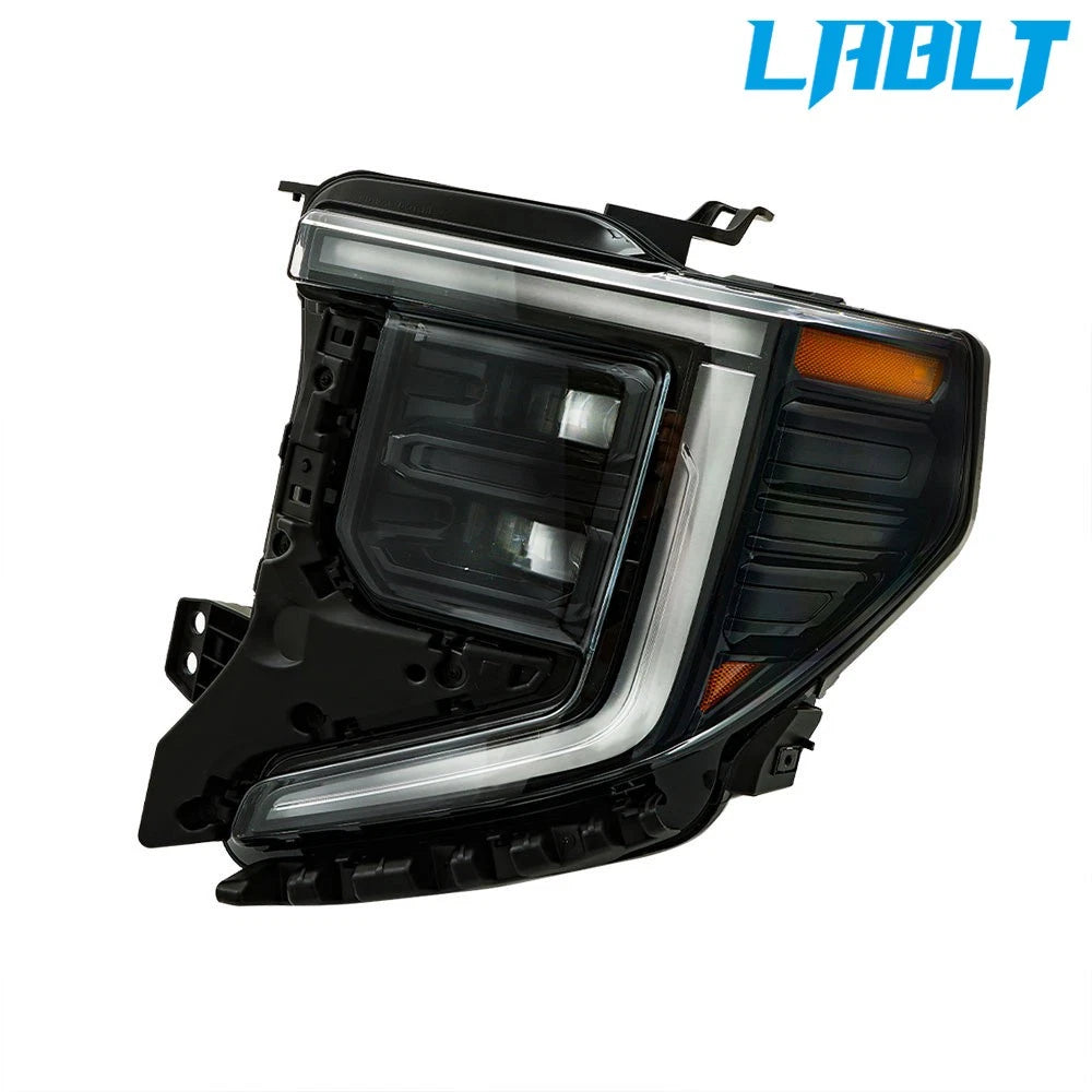 LABLT LH Side LED Black Headlight for GMC Sierra 1500 (2022–2024)