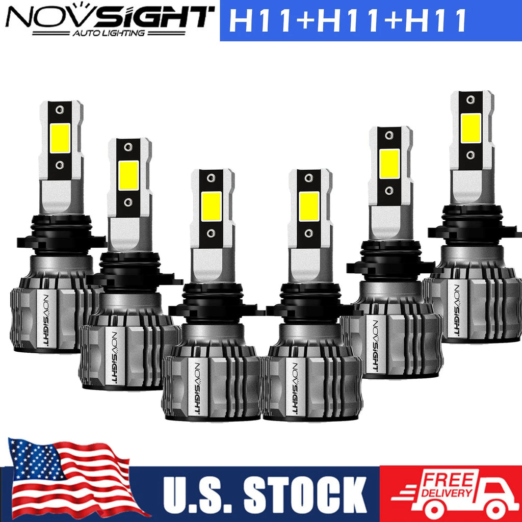 H11 LED Headlight Kit Bulbs for Chevrolet Impala Limited (2014–2016)