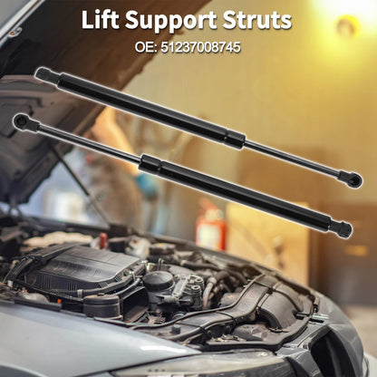 Front Hood Lift Supports Struts for BMW 525i 530i (2004–2007)