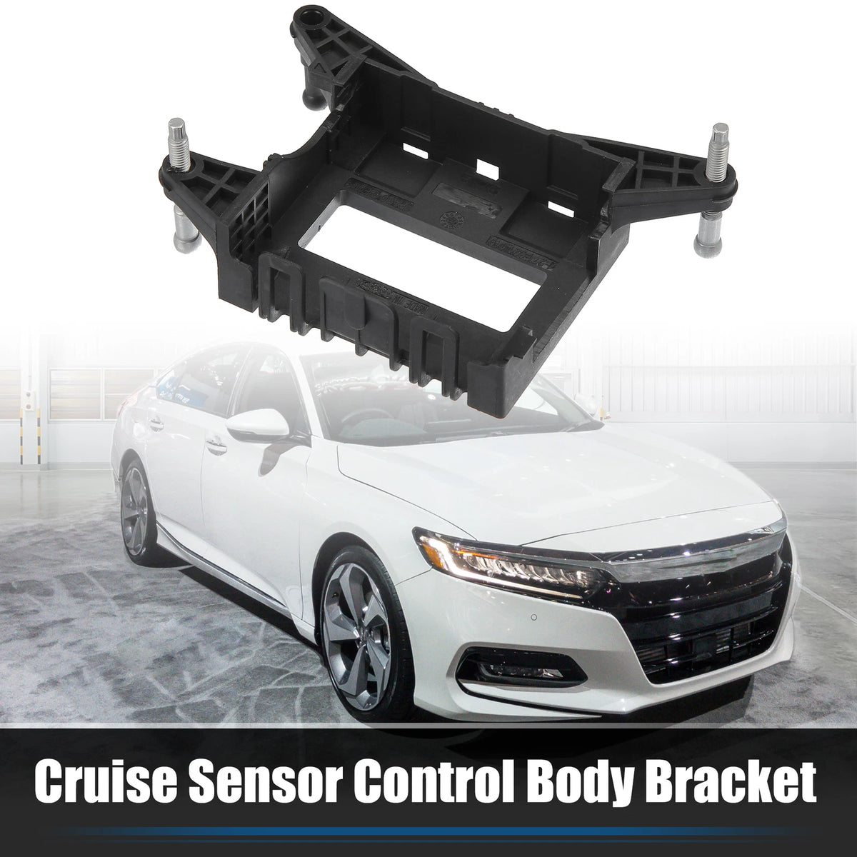 Cruise Sensor Control Body Bracket for Honda Accord (2018–2022) 36801-TVA-A17 Black
