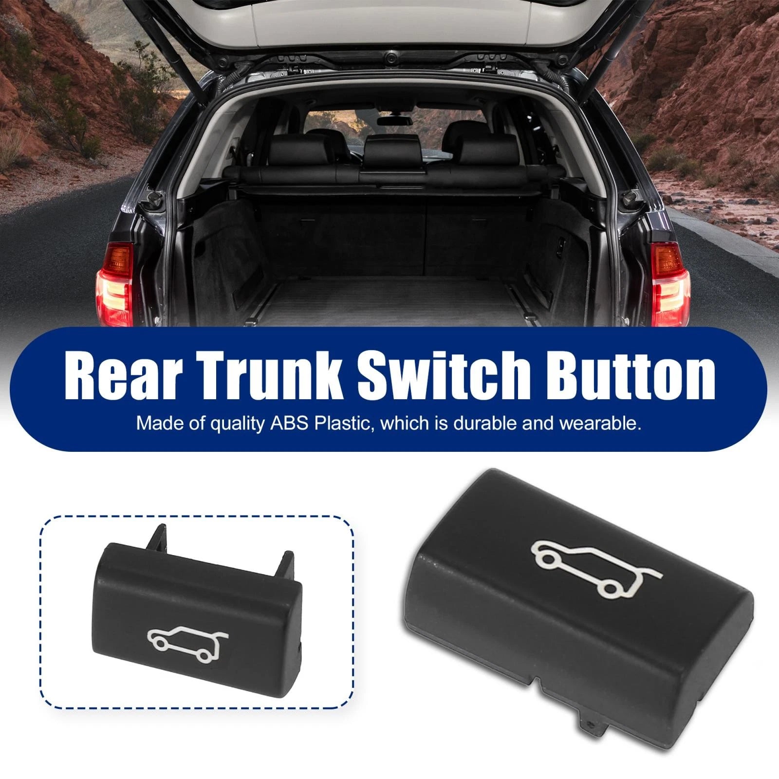 Tailgate Trunk Switch Cover Rear for BMW X5 E70 X6 E71 (2006–2015)