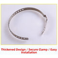 Adjustable Stainless Steel Clamp for CV Joint Boot Hose (Wide Size Range)