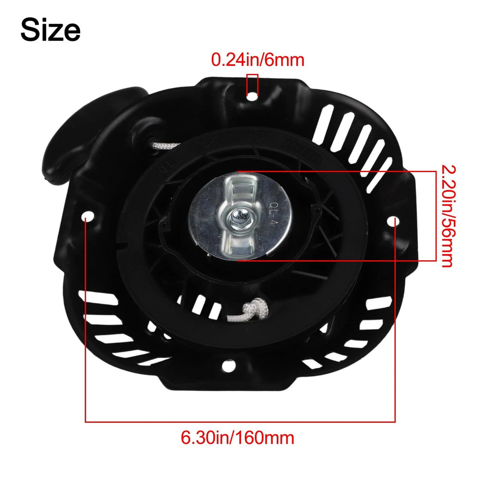 Pull Start Kit for 196cc 208cc 212cc GP3250 GP3300 Generators (Compatible)
