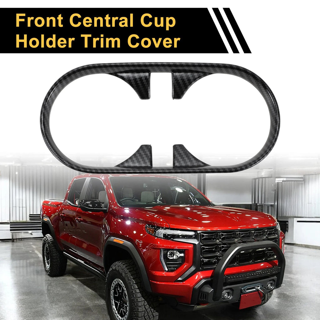 Front Central Cup Holder Cover Replacement for Chevy Colorado (2023–2024)