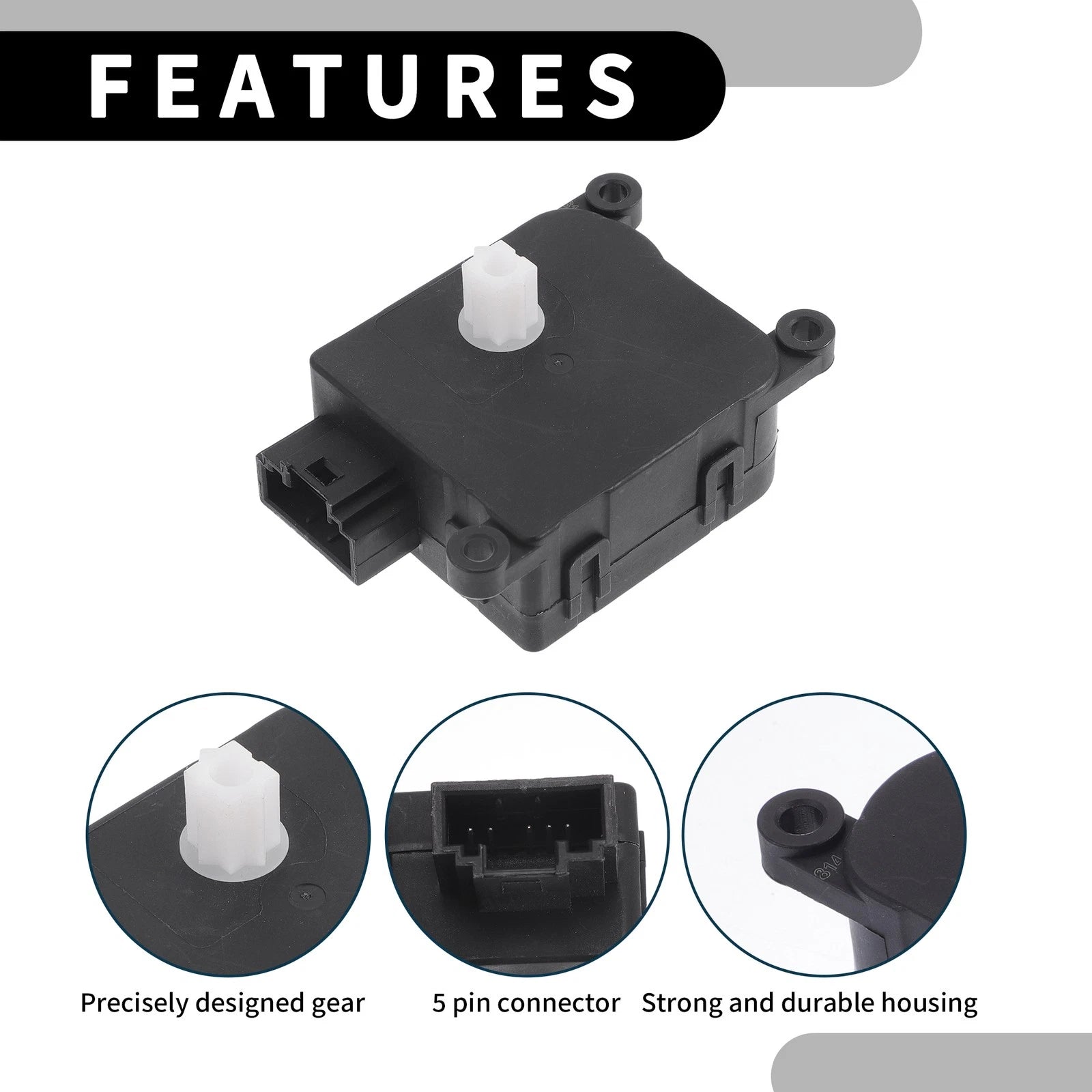 HVAC Heater Blend Door Actuator for Mazda 6 (2009–2013)