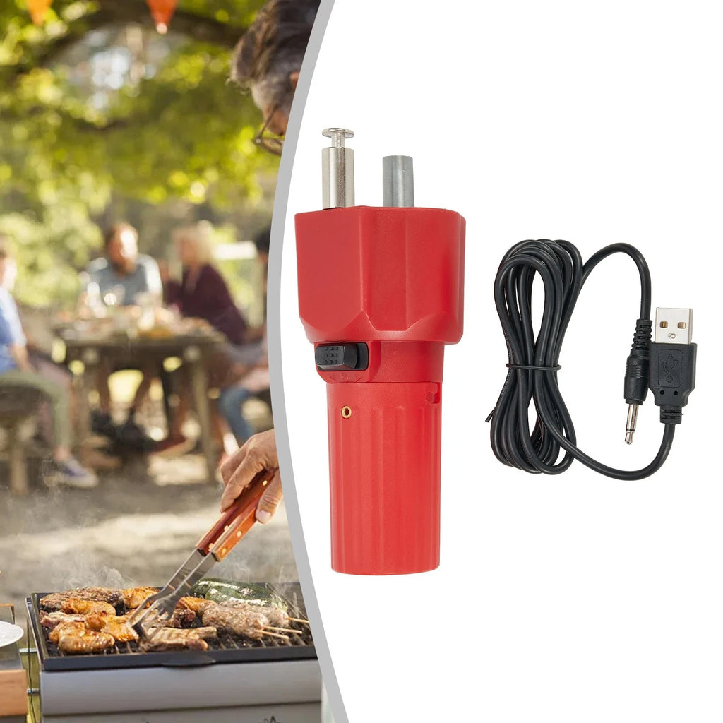 2X BBQ Grill Skewer Motor Low Power Consumption