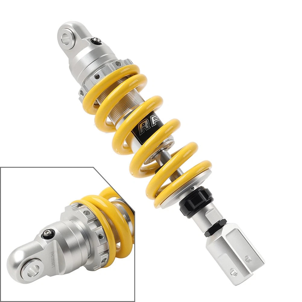 12MM Spring Rear Shock Absorber for Suzuki GSF1200 Bandit (2001–2006) Yellow