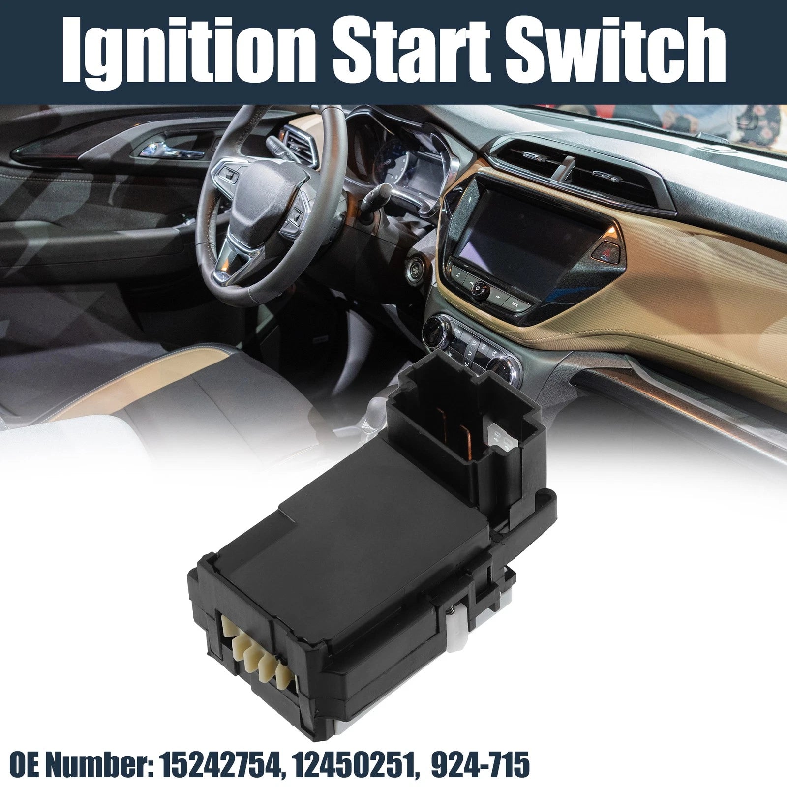 Ignition Starter Switch OEM Replacement for Chevrolet Trailblazer Envoy (2002–2009)