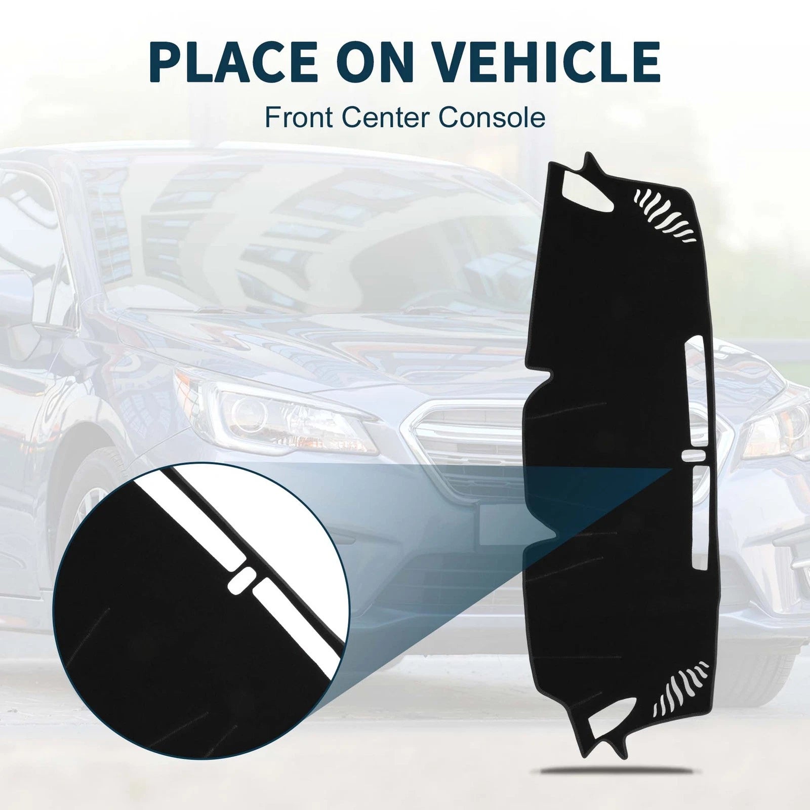Dashboard Dash Cover Mat Sun Protector for Subaru Levorg (2015–2023)
