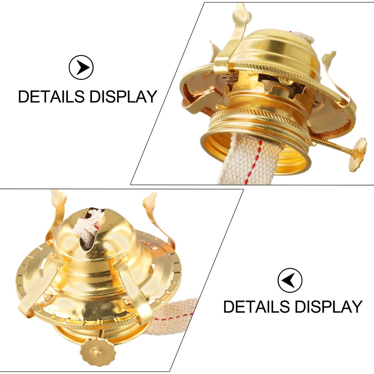 Aluminum Alloy Lamp Burner for Consistent Bright Illumination