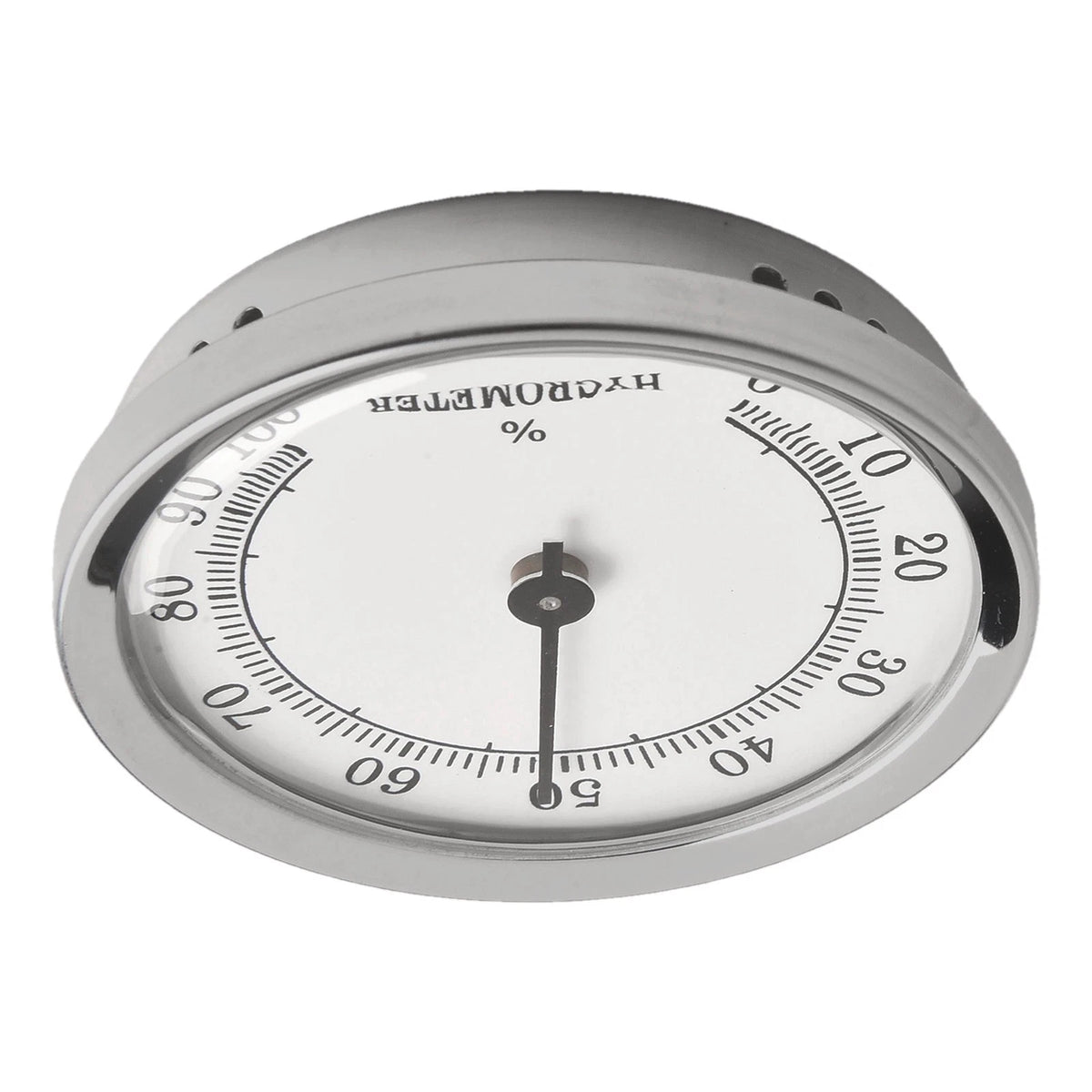 Magnetic Backed Aluminum Alloy Hygrometer for Humidity Tracking