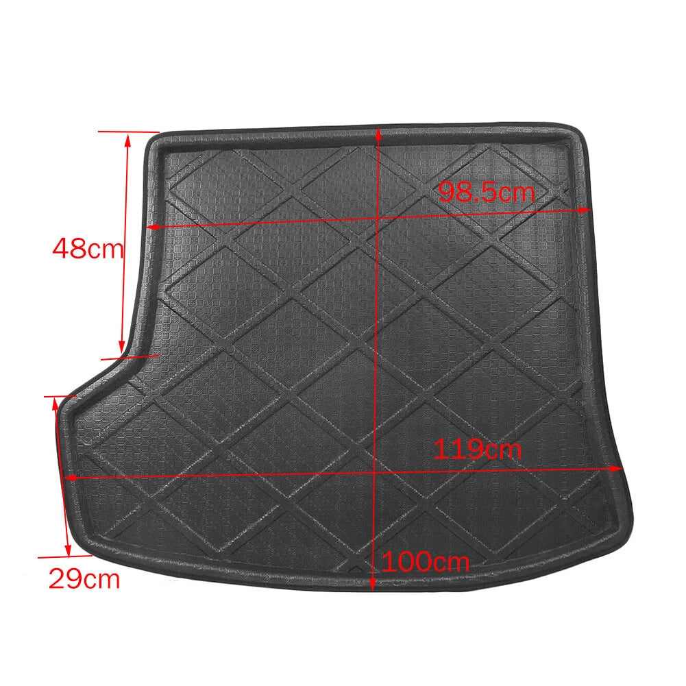 Rear Boot Mat Cargo Floor Tray for Toyota Corolla (2007–2013)
