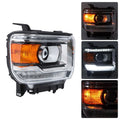 HID Projector Headlight Right Side for GMC Sierra 2500HD (2016–2019)