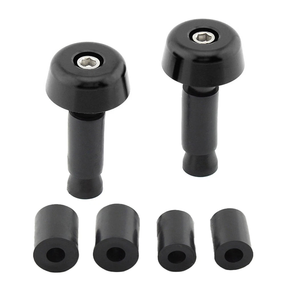 Handlebar Grips & End Caps for Universal Motorcycle (0.5in/12.7MM)