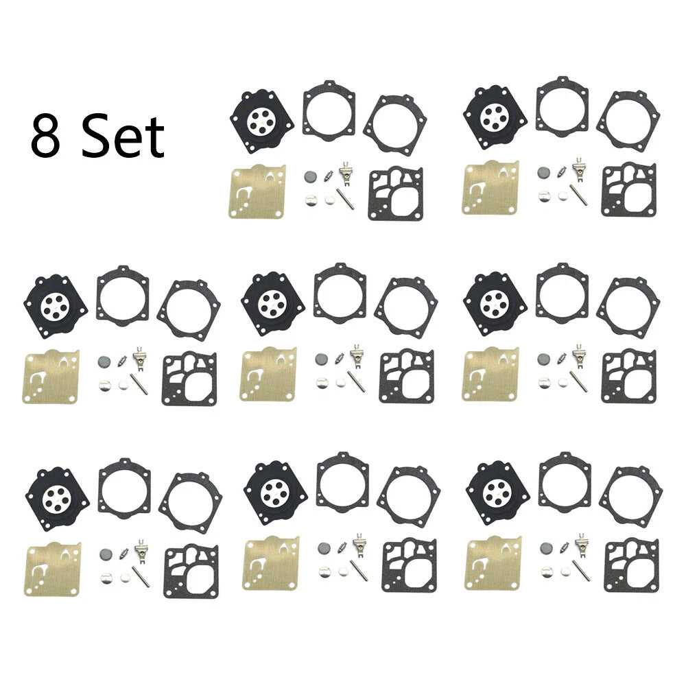 Set of 8 Carburetor Gasket Kit for Husqvarna 365 X-Torq 372 X-Torq (K10-RWJ)