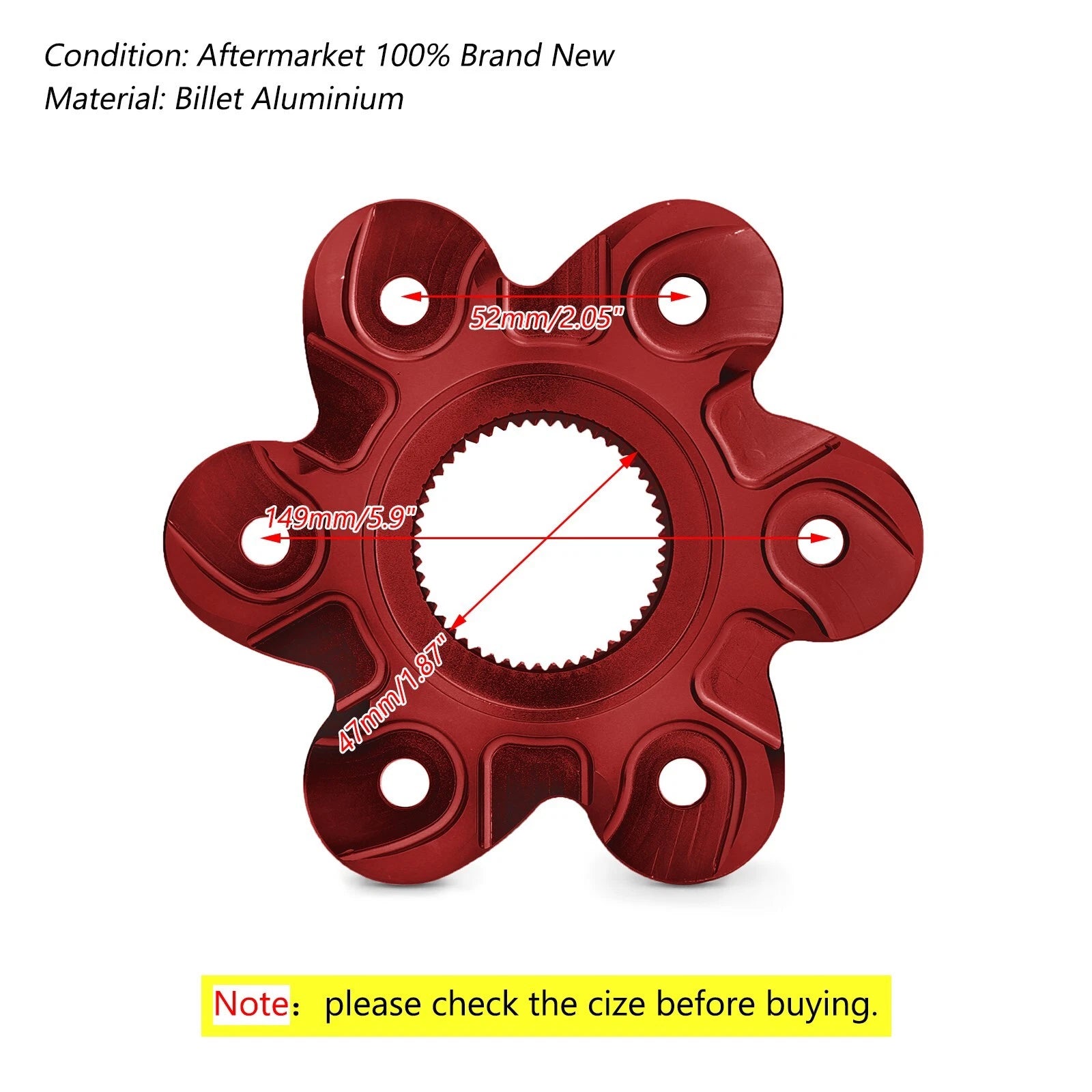 Rear Sprocket Flange Cover for Ducati Superbike 1098 1198 1199 Monster 1200 (2007–2019)