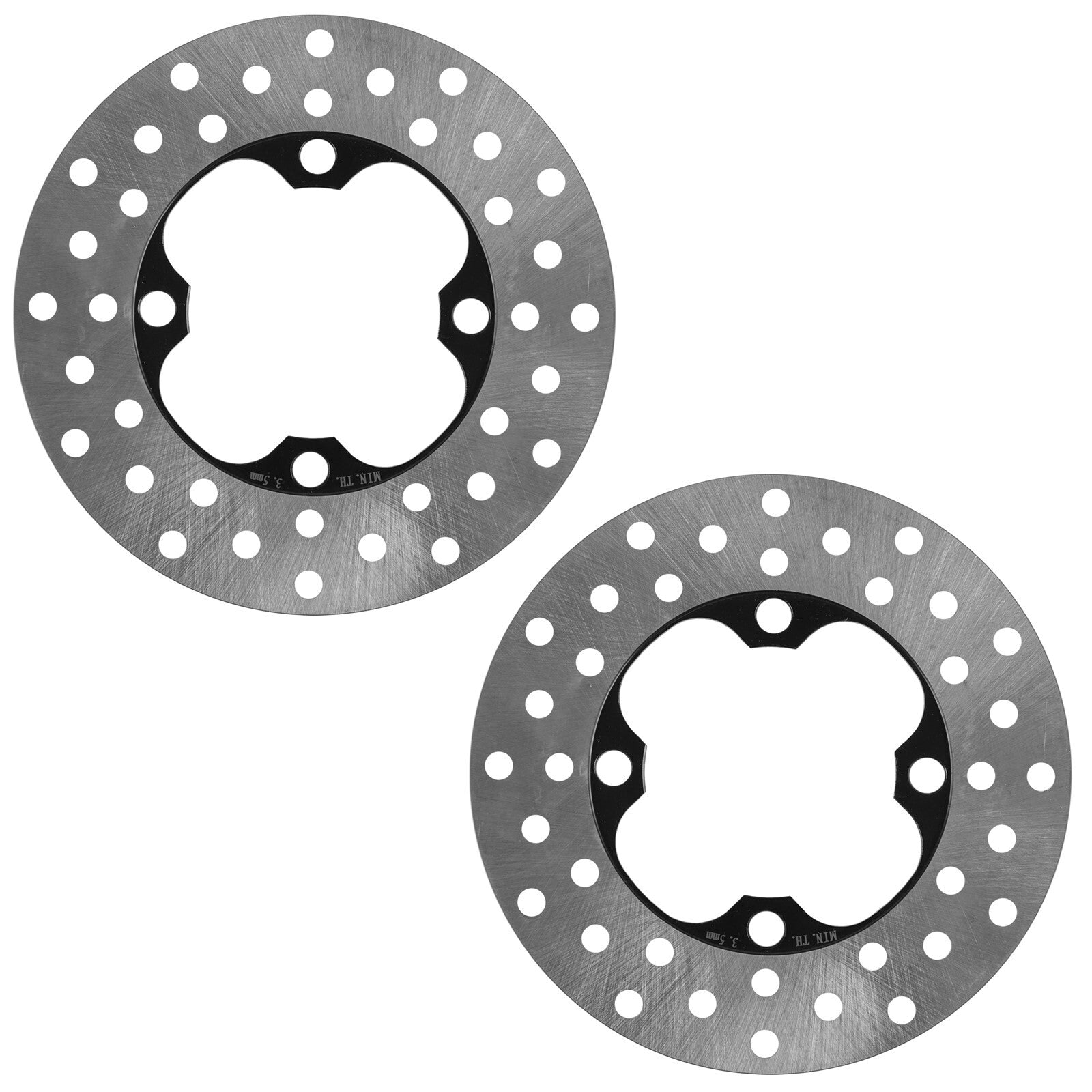 Brake Disc Front Set Left Right for Honda TRX680FGA FourTrax Rincon (2006–2009)
