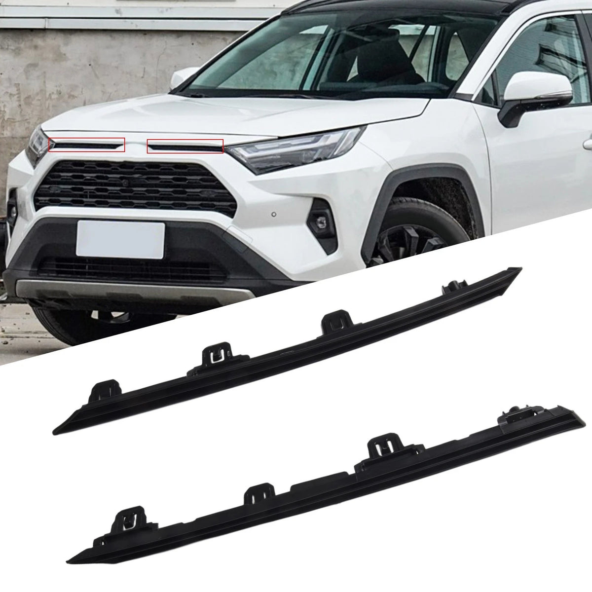 Front Bumper Cover Trim for Toyota RAV4 (2019–2020)