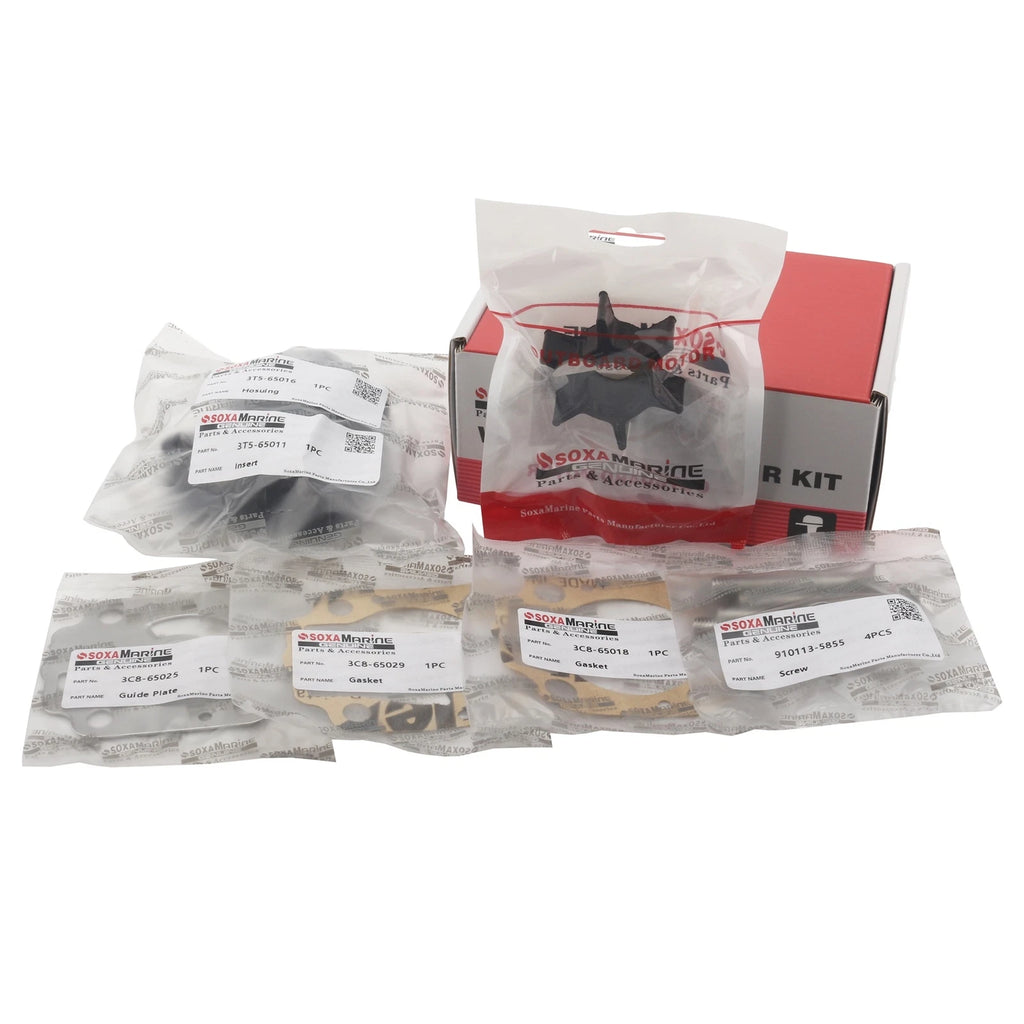 Water Pump Rebuild Service Kit 3C8-87322 for Nissan Tohatsu Outboard