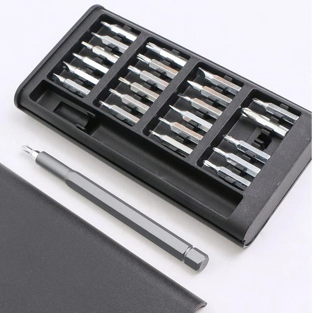 25 in 1 Magnetic Screwdriver Set with 24 Bits for Precision Repair