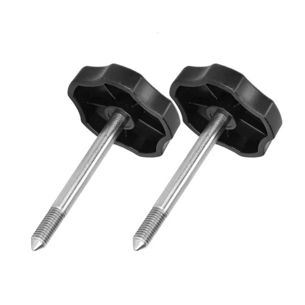 2Pcs Soft Top Door Surround Knob Screws 55397130AA For Jeep Wrangler 2007-2018