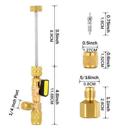 Air Conditioning Valve Core Tool Wrench for AC System Repair