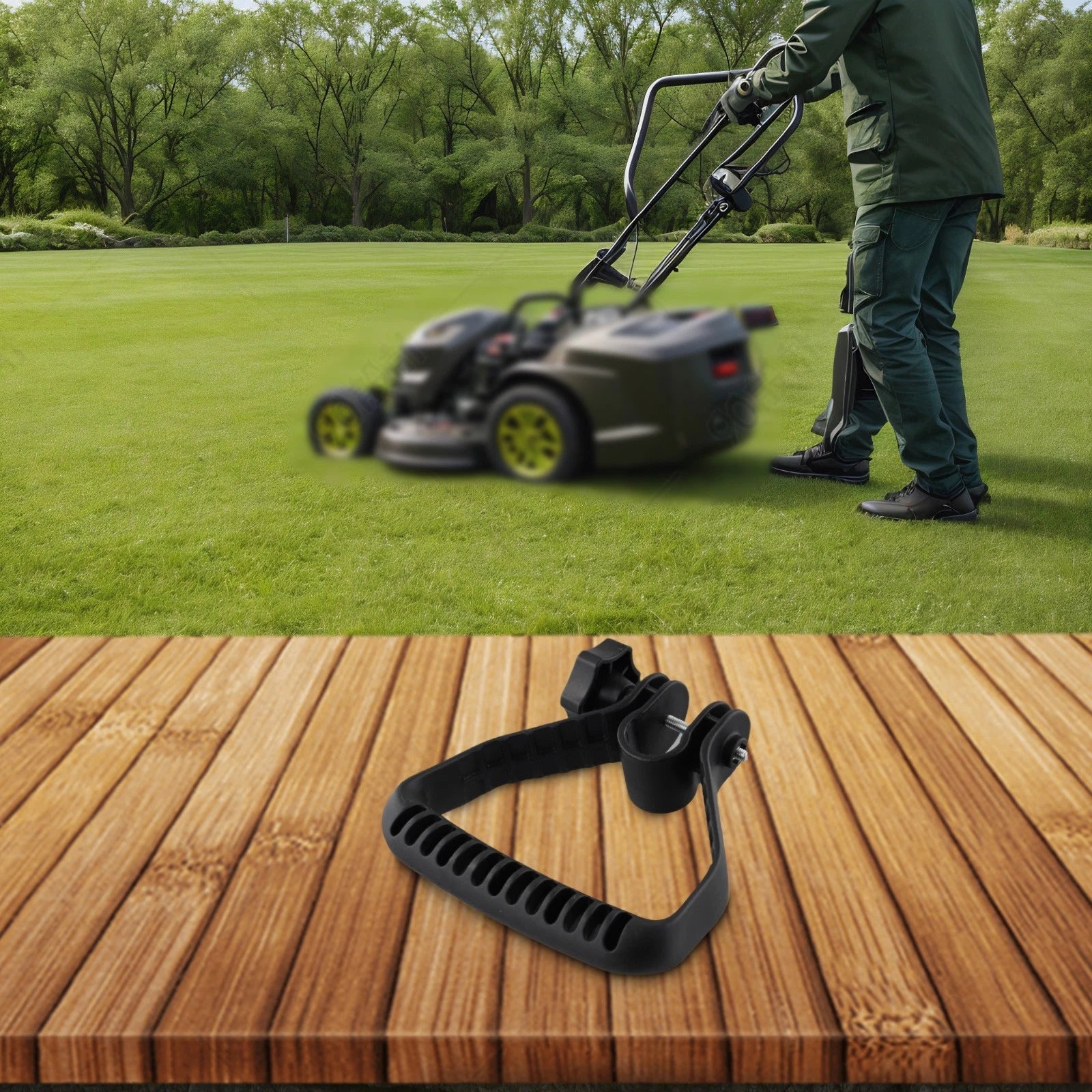 Adjustable Black Ergonomic Loop Handle for
