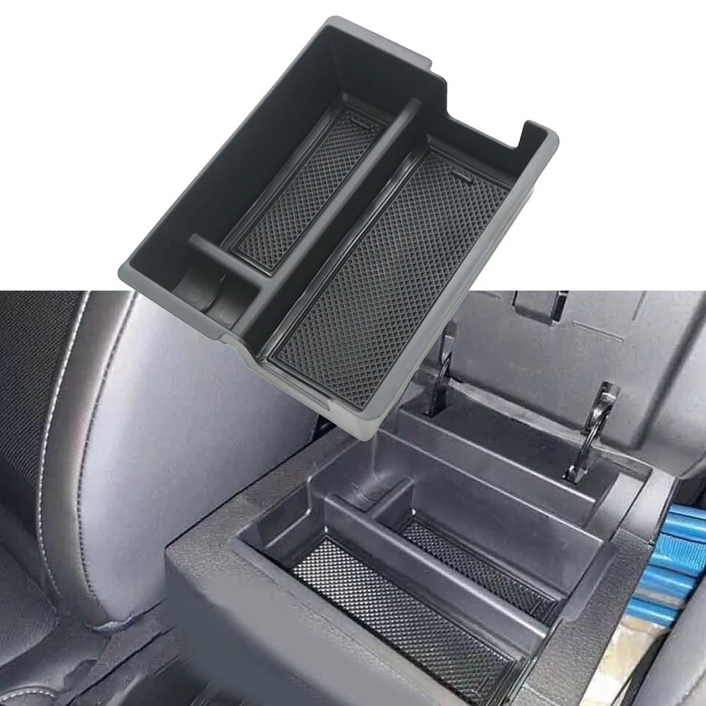 Center Console Storage Box for Isuzu DMax (2021) - Black