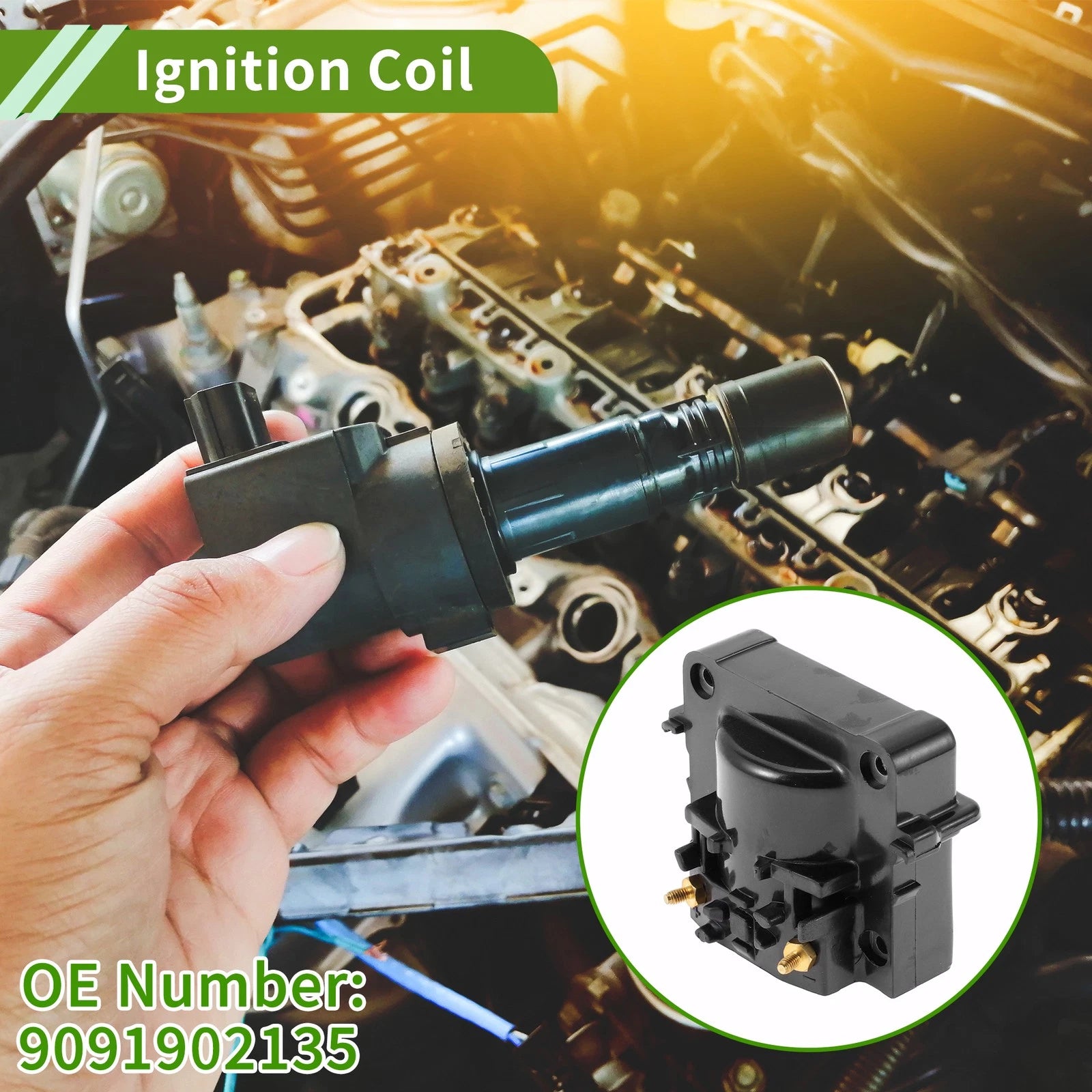 Ignition Coil Pack Replacement for Toyota Camry (1983–1991)