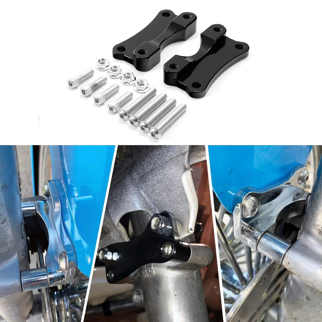 Front Fender Risers Spacer Mount Kit for Harley Electra Road Glide (2014–2023)
