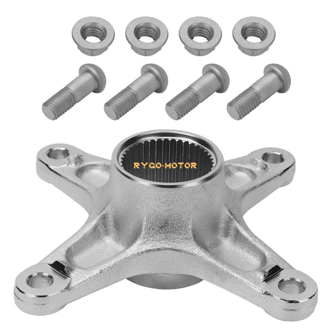 Rear Axle Sprocket Mount Hub Collar Holder Kit for Yamaha YFZ450R (2009–2024)