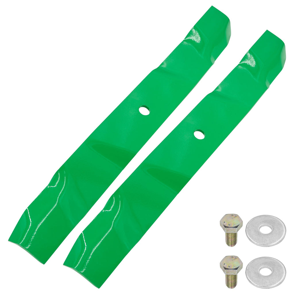 Deck Blade with Bolt Replacement for Hustler FasTrak SD Mini Z TrimStar (2010–2017)