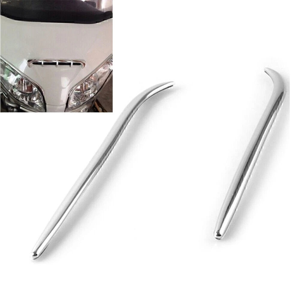 2X Eyebrow Trim for Honda GL1800 (2001–2011) ABS Plastic