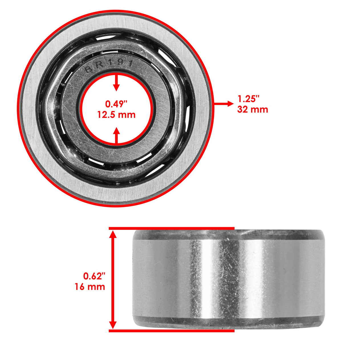 Rear Swingarm Bearing Replacement for Honda Foreman 500 TRX500FPE TRX500FPM (2012–2013)