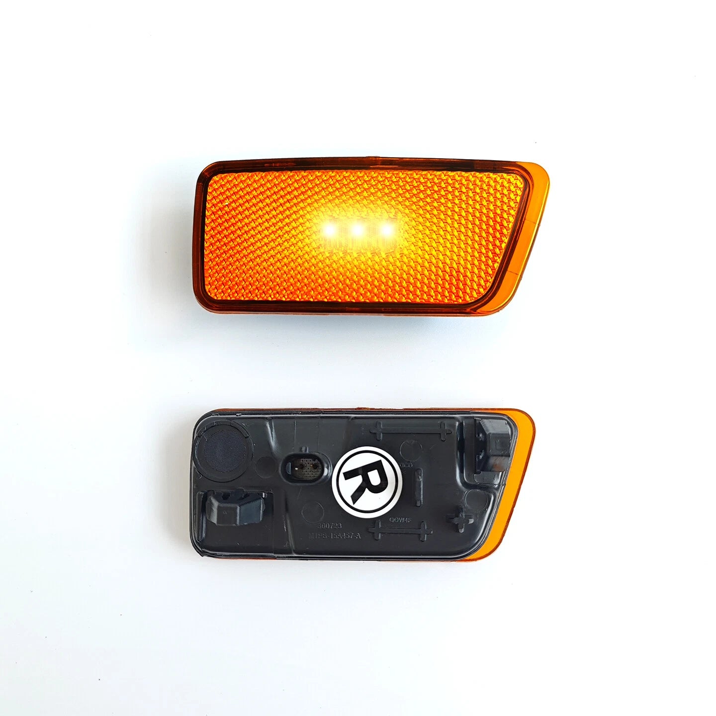 Pair of LED Amber Front Side Marker Light Lamps for Ford Bronco Sport (2021–2026)