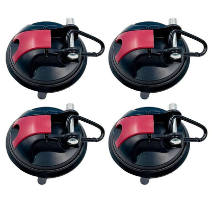4X Heavy Duty Suction Cup Awning Hooks for Campervan