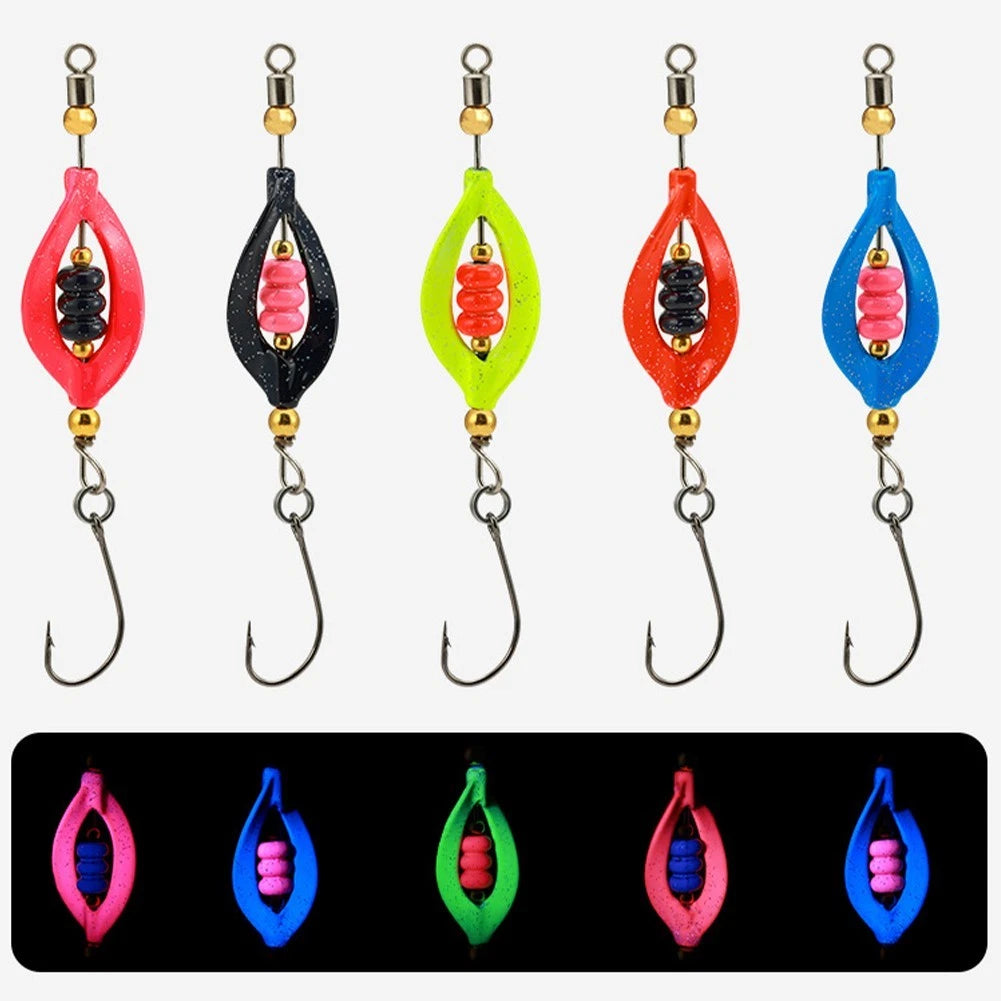 5pc Spinner Lures for Stream Fishing