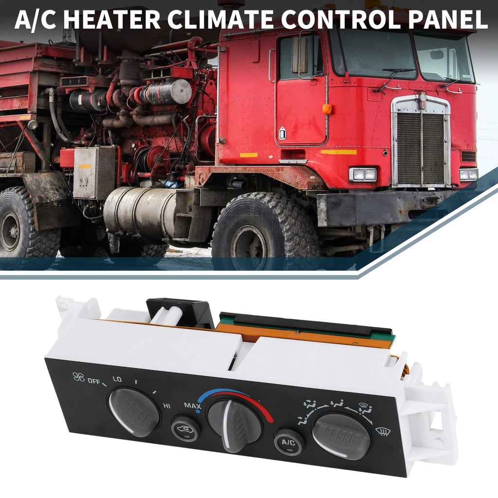 HVAC A C Heater Climate Control Switch Replacement for Chevrolet C1500 (1990–2000)