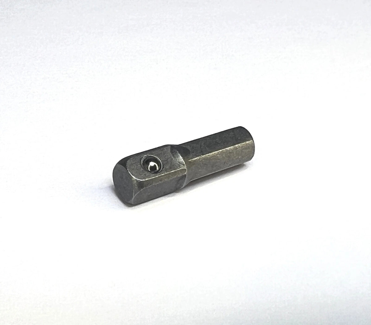 2PC 1/4" Hex to 1/4" Square Drive Drill Adapter Coupler Converter