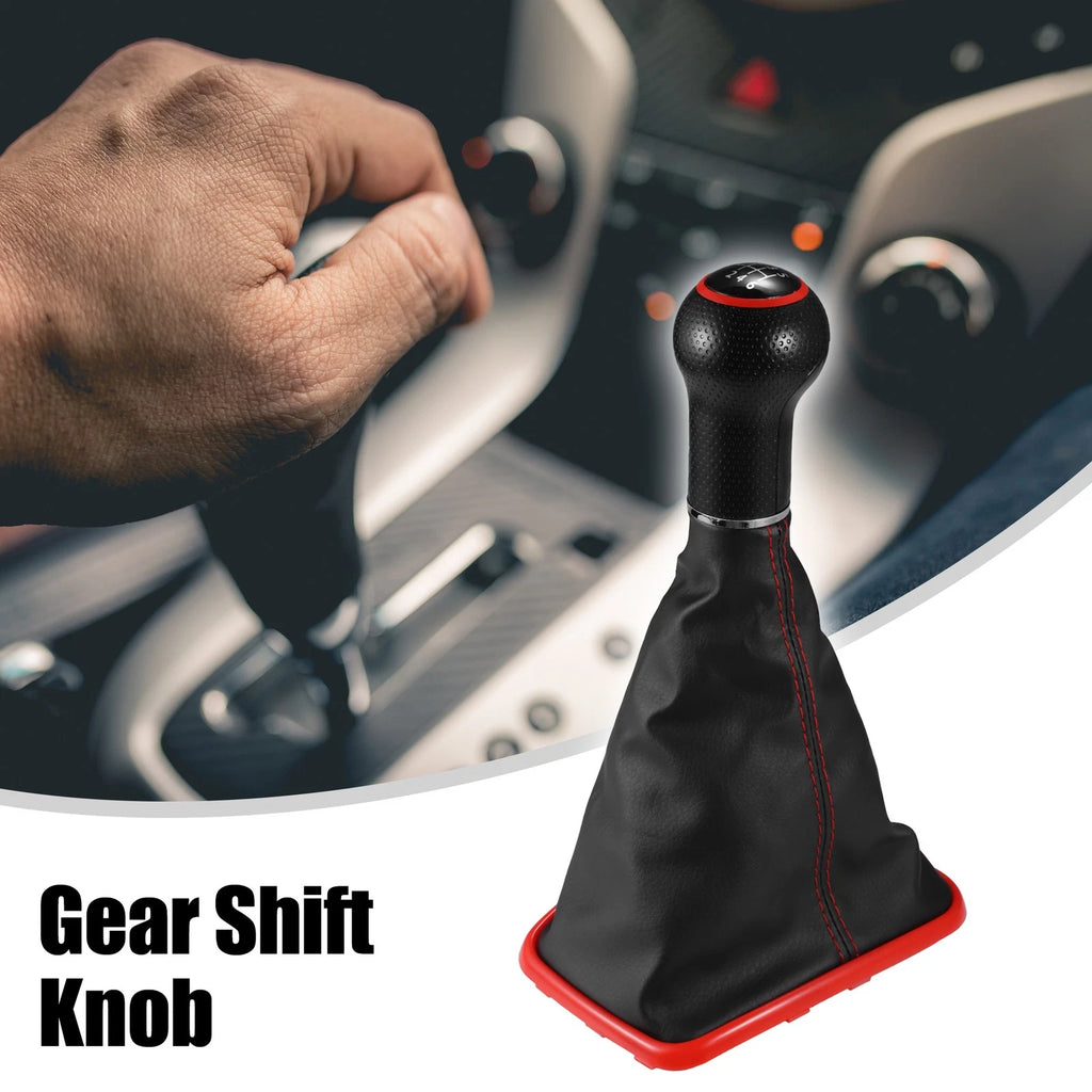 6 Speed Gear Shift Knob Boot Replacement for Volkswagen Golf 4 5 (1998–2006)