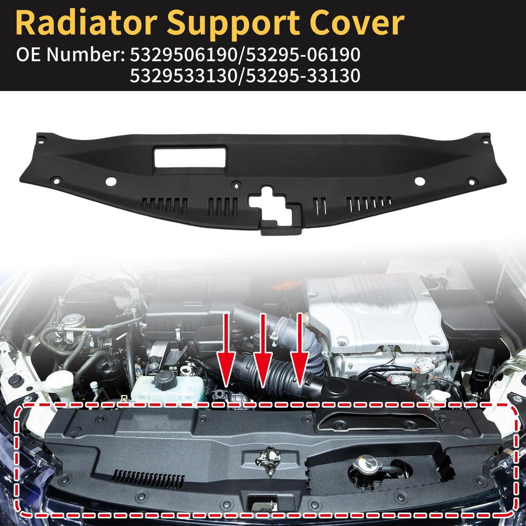 Radiator Support Cover Replacement for Toyota Camry (2018–2024)